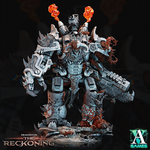 Chaos Dreadnought Дредноут хаоса миниатюра для dnd, днд, pathfinder, фентези, Настольная игра, НРИ, Варгейм, РПГ