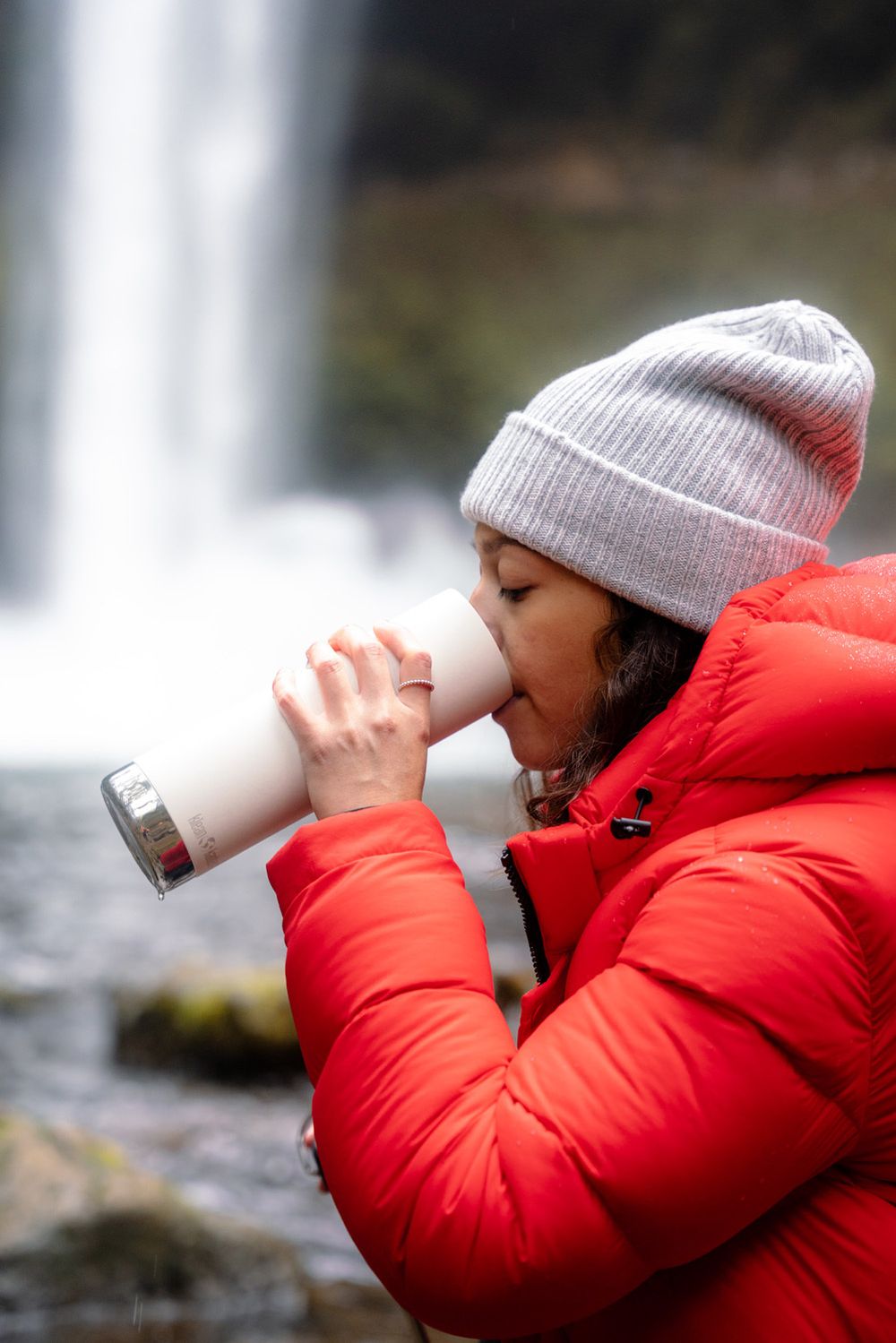 Термокружка Klean Kanteen TKWide Cafe Cap 20oz (592 мл) Tofu