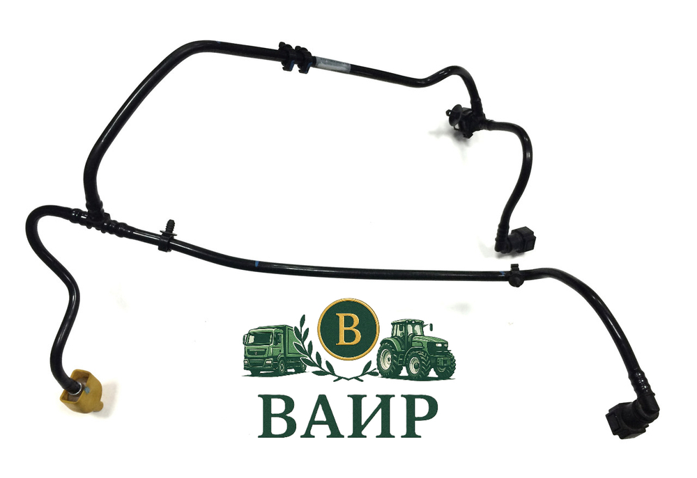 Трубка слива (обратки) топлива с рампы 4990798 для двигателя Cummins ISF 3,8 4990798