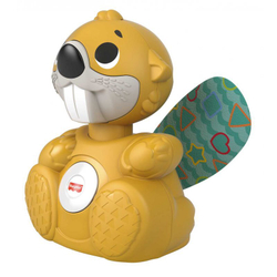 игрушка Mattel Fisher Price Линкималс Веселый Бобер, музыкальный, GXD83, GXD82