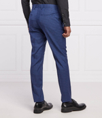 хлопковое штаны h-genius-mm-222 BOSS BLACK - темно-синий(50468916)