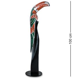 Decor and Gift 23-004-02 Статуэтка «Тукан» дерево+стекл.мозаика 100 см