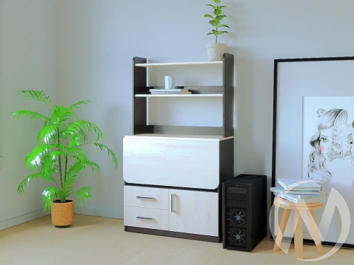 Стол компьютерный/Стол швейный СП-1 (венге/дуб молочный)