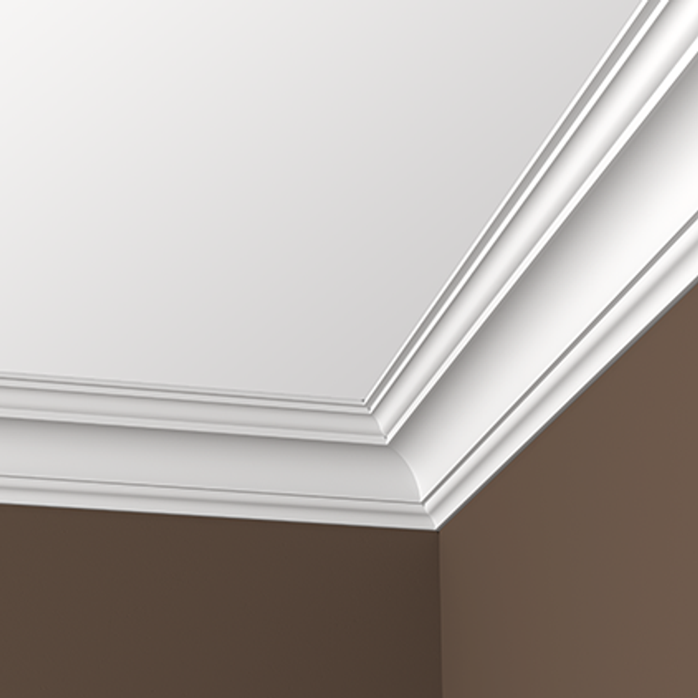 Карниз пенополиуретан, 2000x120x117 мм