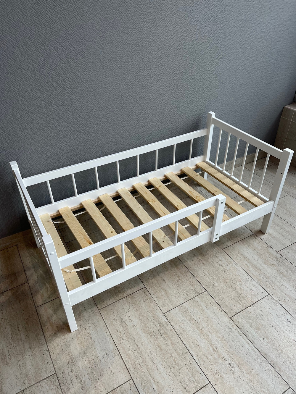 Кровать подростковая "Колибри Софа" (белый) 140*70 в 2-х коробках