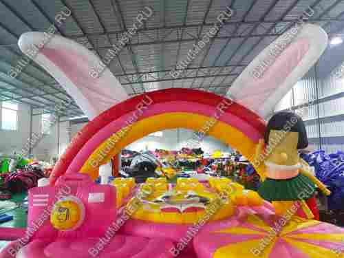 Надувная игра "Радужный кролик"