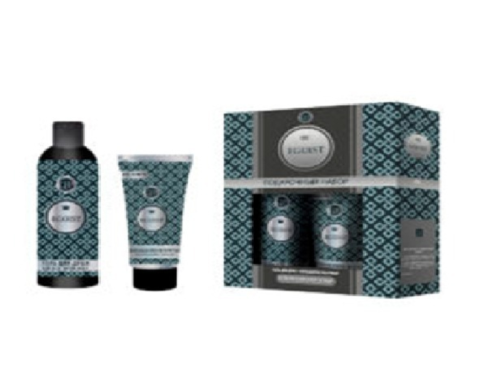 Подарочный набор Q.P. Men care Ocean Extreme (Гель для душа 200мл+Бальзам п/бритья 80мл)