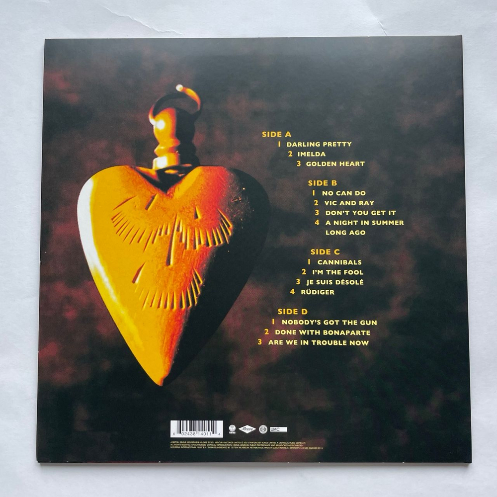Виниловая пластинка LP Mark Knopfler Golden Heart (Европейский Союз 2021)