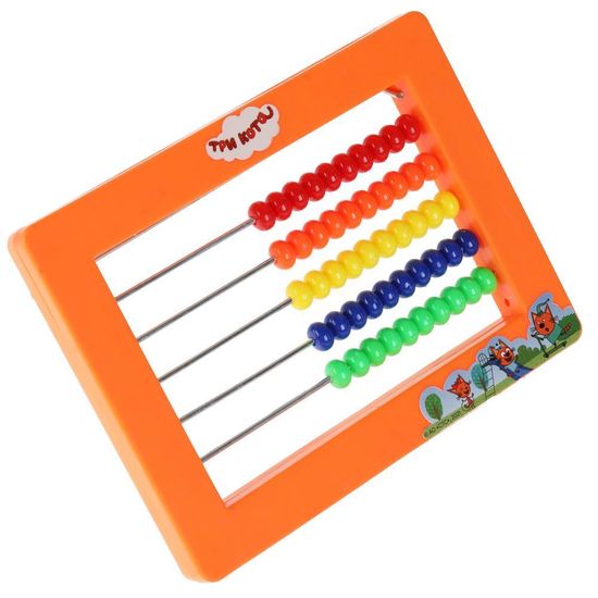 Счеты Три Кота блист.19*19*2см ИГРАЕМ ВМЕСТЕ