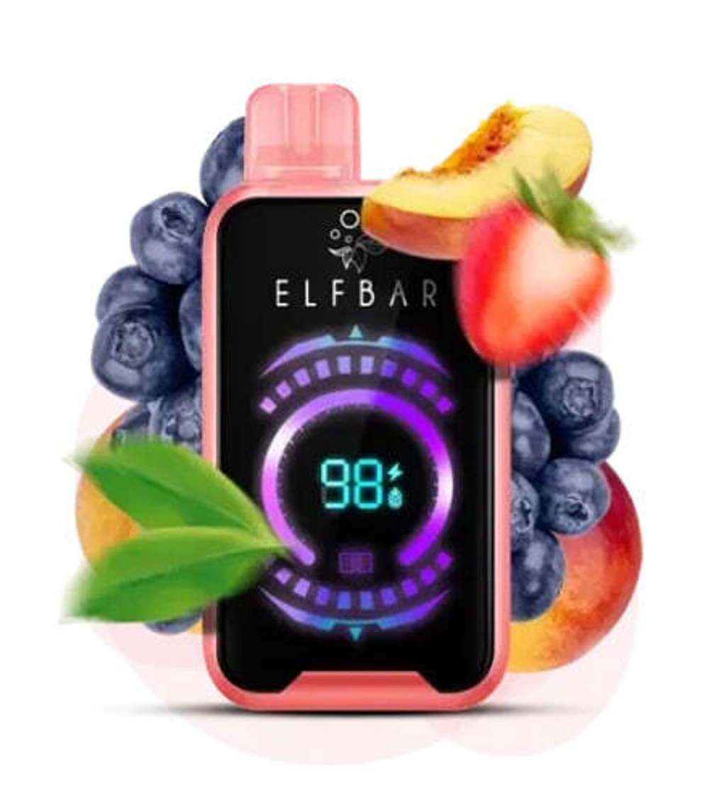 ELF BAR RAYA D2 - Peach Berry (5% nic)