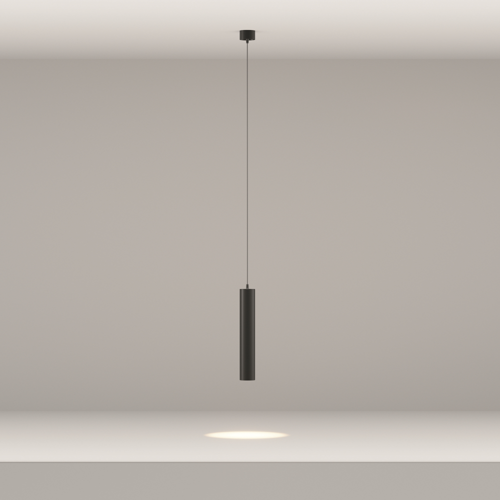 Подвесной светодиодный светильник Maytoni Focus LED P072PL-L12B3K-1