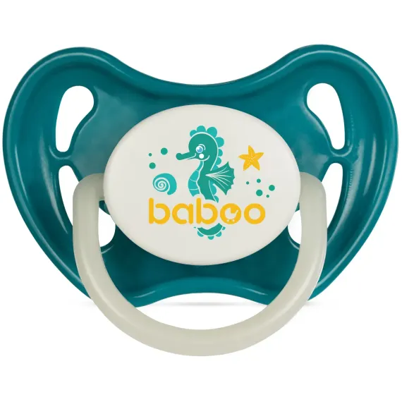 Пустышка BABOO латекс анатомическая