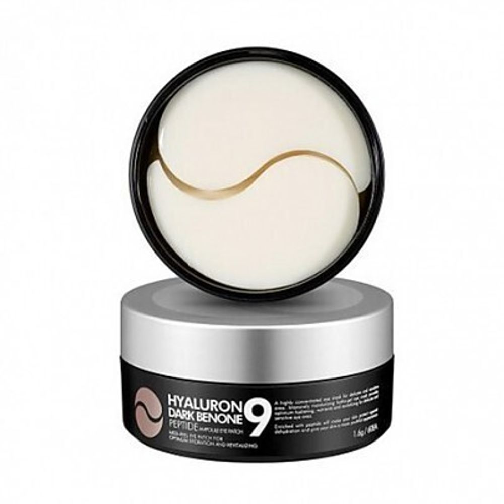 Патчи MEDI-PEEL Hyaluron Dark Benone Peptide 9 Ampoule Eye Patch черные Medi Peel