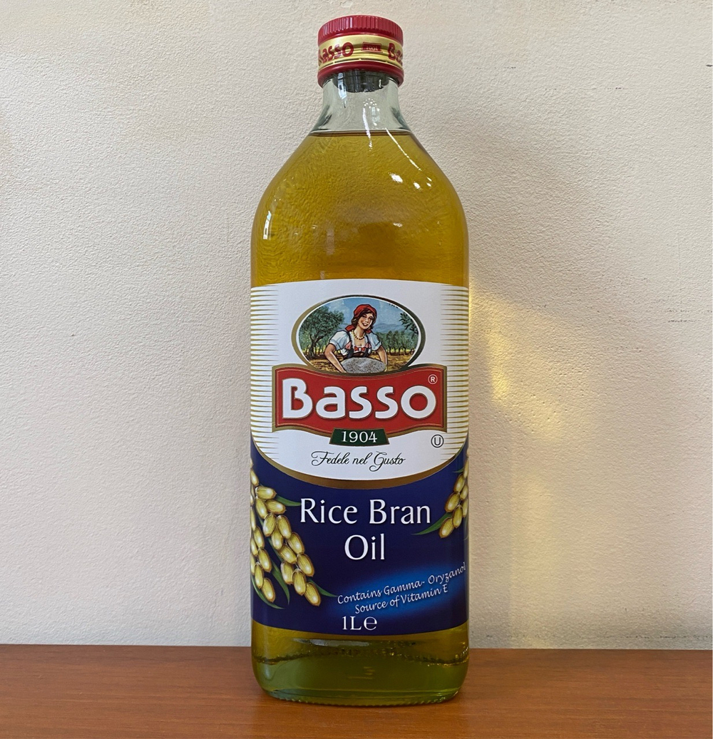 Масло рисовое рафинированное BASSO 1 л, Италия