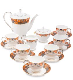 Pavone JK-218 Чайный сервиз 15 пр. на 6 перс. «Риомаджоре» (Riomaggiore  )
