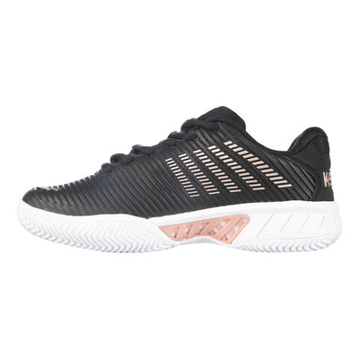 Женские теннисные кроссовки K-Swiss Hypercourt Express 2 Clay Court Shoe Women - Black, Gold