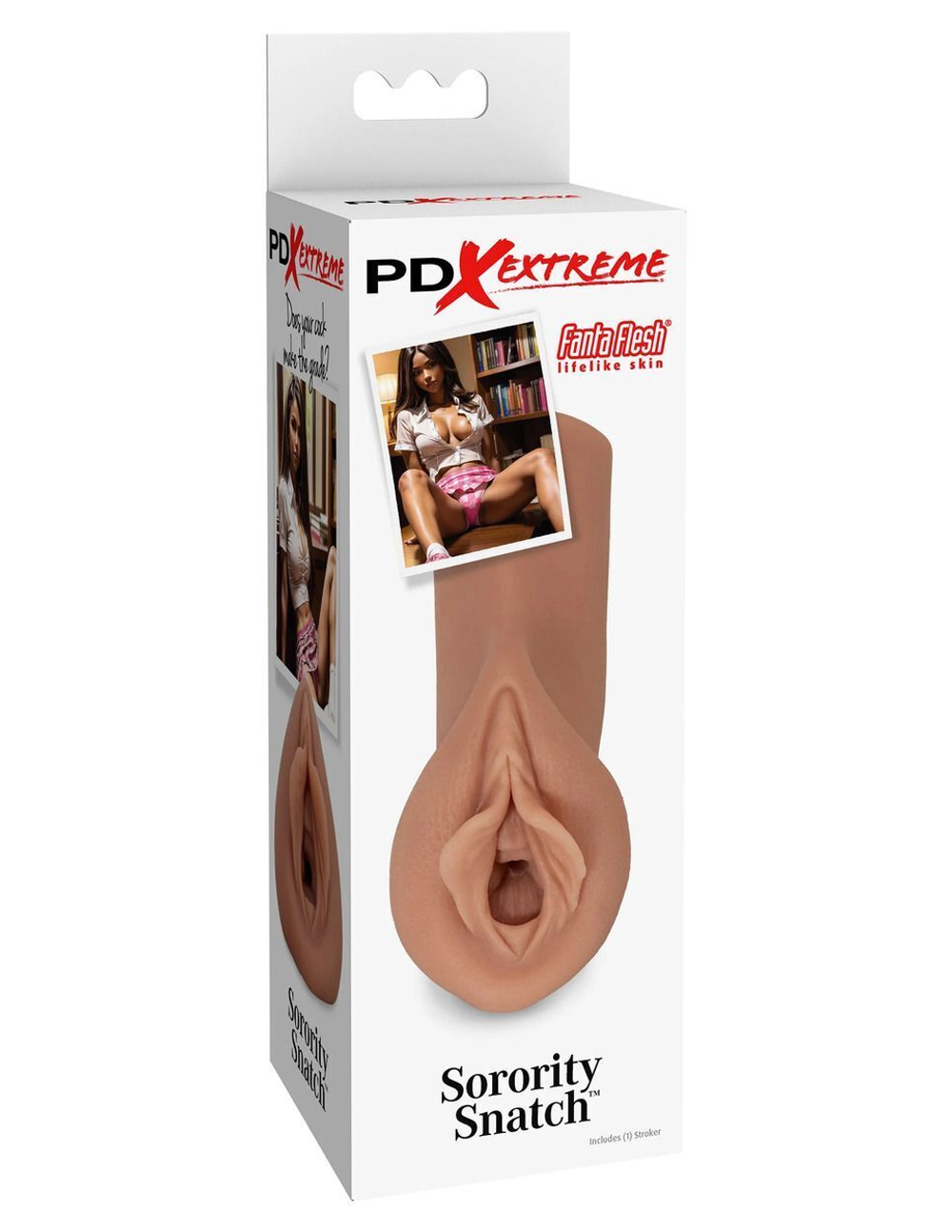 Мастурбатор-вагина Sorority Snatch (Цвет: карамель (темно-бежевый))