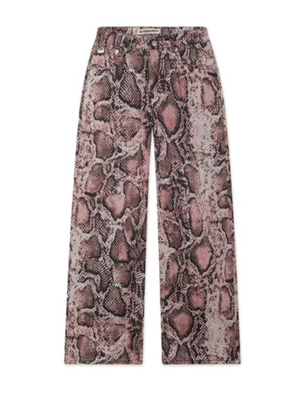 Женские Джинсы Release Pink Snake Wash