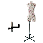 Манекен портновский Моника, комплект Стандарт, размер 44, цветной, в комплекте подставка «Звезда» и чехол-накидка