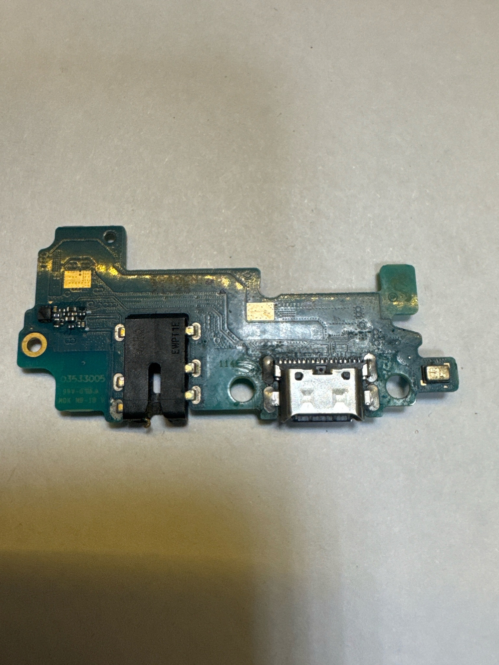 Шлейф для Samsung A315F (A31) плата системный разъем/разъем гарнитуры/микрофон