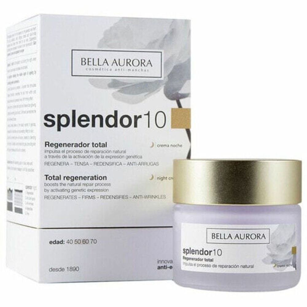 Увлажнение и питание Ночной крем Splendor 10 Bella Aurora (50 ml) 50 ml