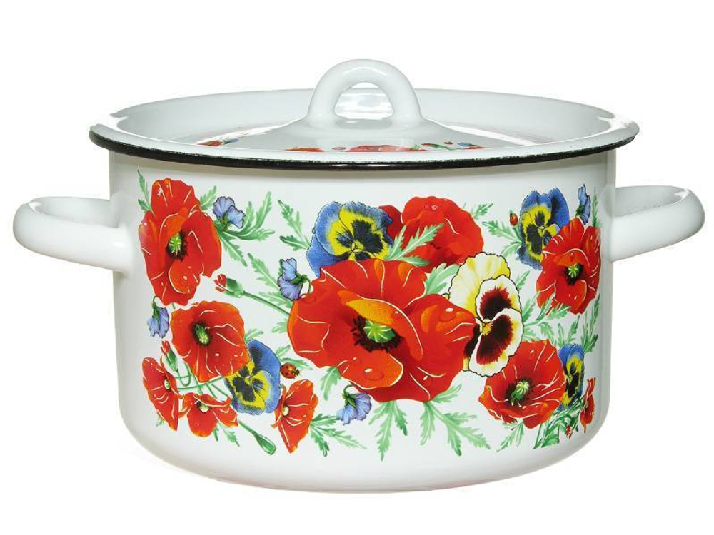Кастрюля 2,9л с рисунком в ассортименте