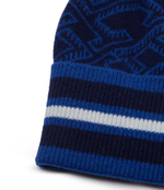 Хлопковая шапка TH MONOGRAM AOP Tommy Hilfiger - темно-синий(AM0AM11499)