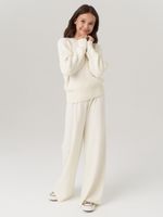 Джемпер для девочки AT1001 молочный