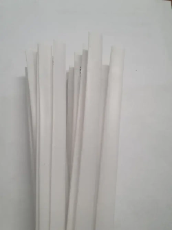 Термоусадка для проводов 7 мм белая набор 1м 50 шт