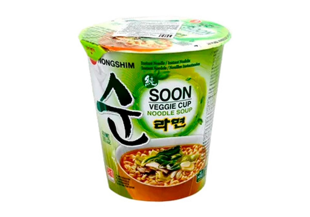 Лапша Nongshim Сун Веги овощная, 67г