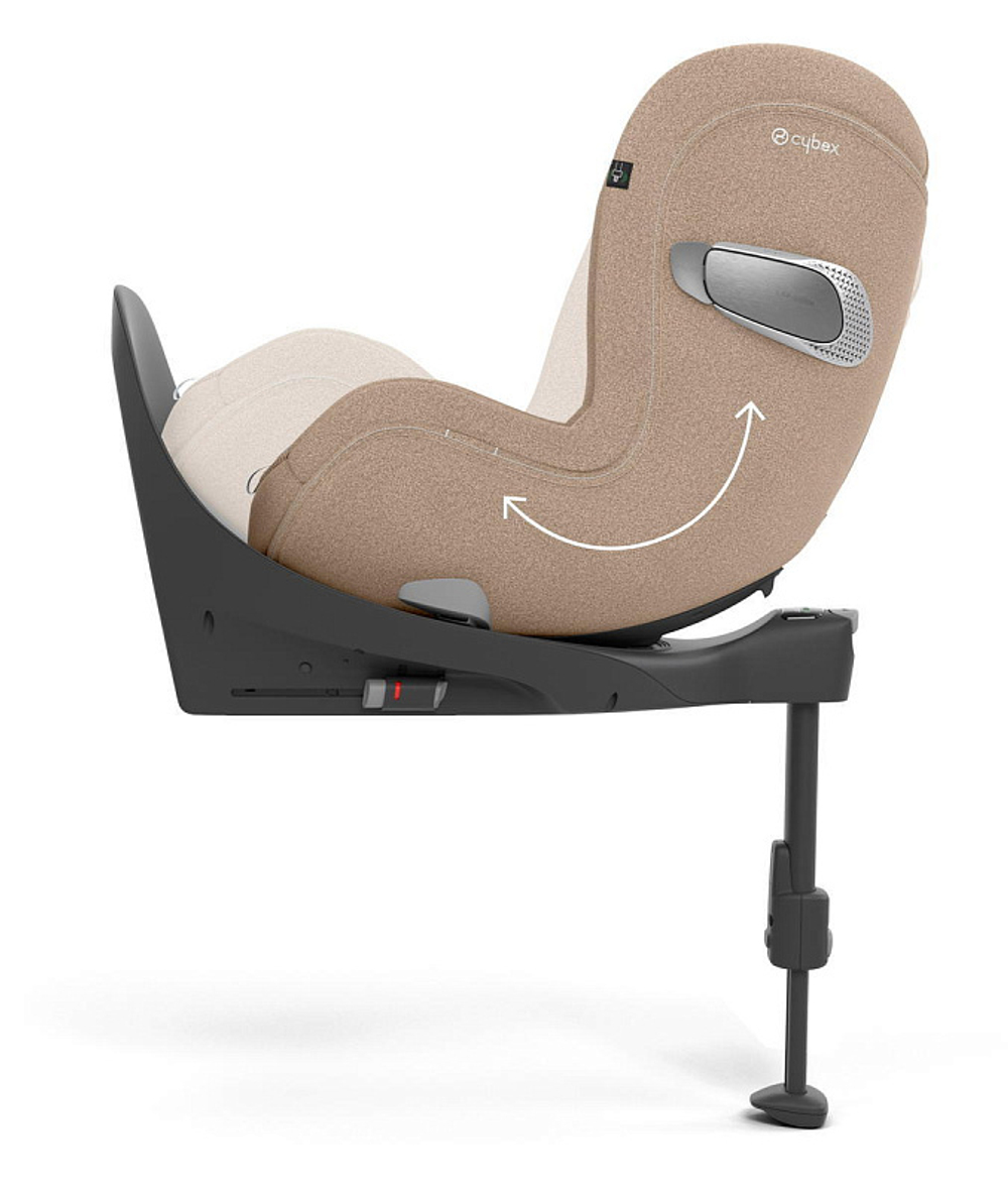 Автокресло Cybex Sirona T i-Size с базой isofix Base T Cozy Beige Plus