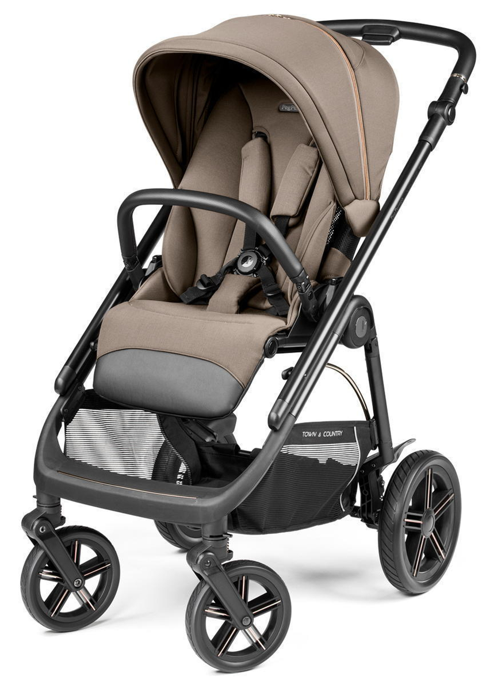 Коляска Peg Perego Veloce TC New Belvedere 2 в 1 Pine Bark