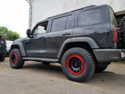 Диск колёсный литой BLACK MUD M530B с бедлоком R17 8,5 ET0 Matte Black W Beadlock Ring