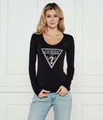 Блузка GUESS - черный(W5RI65 J1314)