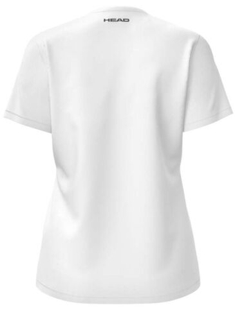Женская теннисная футболка Head Club Original - white