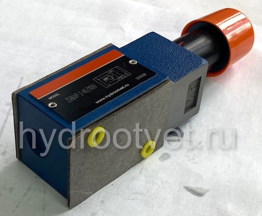 ZDB6VA2-4X/315V - Предохранительный клапан Ду 6 модульного монтажа с давлением регулировки до315 бар, в каналах A → T