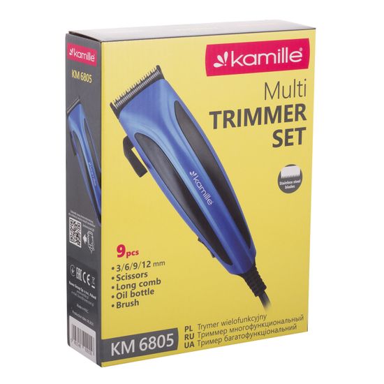 Машинка для стрижки электрическая проводная Kamille KM 6805