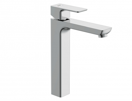 Cersanit Смеситель GEO Высокий для раковины Клик-Клак