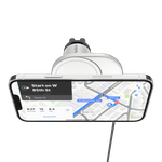 Автомобильный держатель MagSafe с беспроводной зарядкой Belkin BoostCharge Pro (Qi2) (WIC008) Беспроводная зарядка: Qi 15 Вт. Сертификация Qi2. Устанавливается на вентиляционную решётку