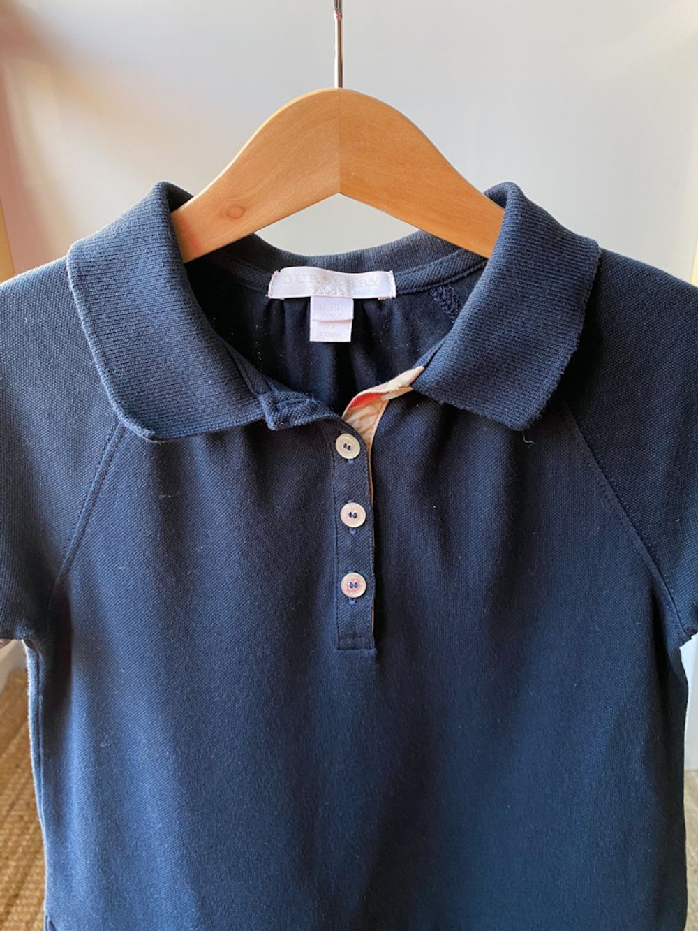 Хлопковое платье Burberry , 122