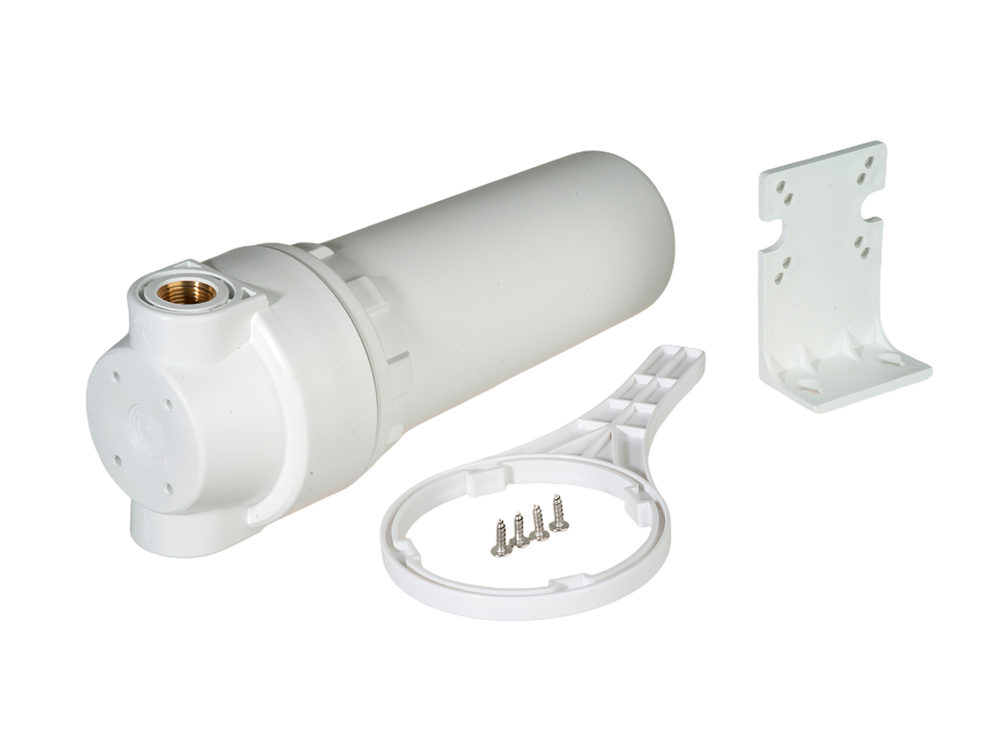 Колба фильтра AWT Premium SL10 - 1/2" в сборе (BR101Y2, белая)