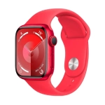 Apple Watch Series 9 41mm (GPS) Red Aluminum Case with Red Sport Band (S/M) (MRXG3)