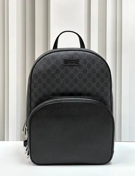 Рюкзак Gucci GG средний с биркой черный