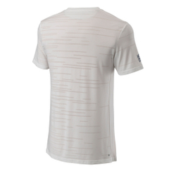 Мужское теннисное поло Wilson Rapide Seamless II T-Shirt Men - White
