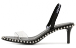 Alexander wang Alexander wang ring nail high-heeled sandals women's black