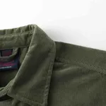 Рубашка Ymkashix Velvet HTF темно-зеленая