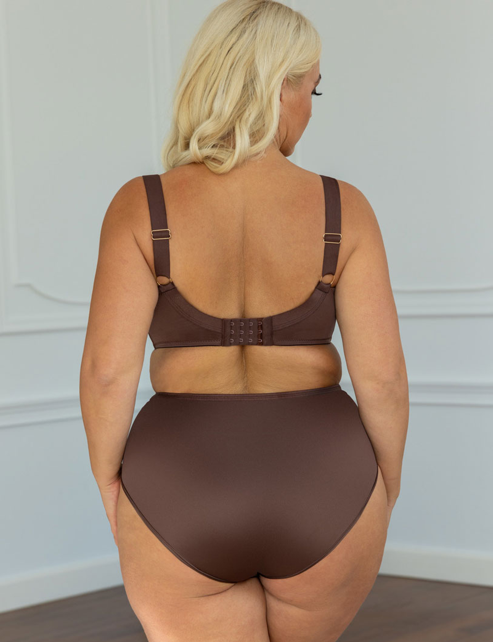 Трусы Kris Line Mocca слипы High Waist (мокка)