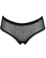 Трусики-шорты Delicate Lace (Размер: XS) (Цвет: черный)