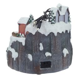 GAEM Фигурка декоративная "Рождество" (подсветка, движение, 3xAA, н/п), L19 W19 H19,5 см