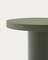 Aiguablava Круглый стол из зеленого цемента Ø90 см
